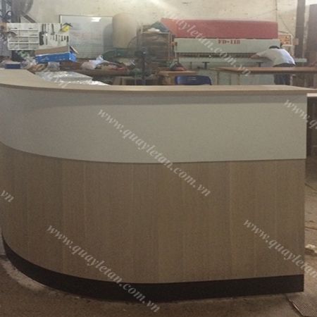 Quầy Lễ Tân Thấp Sơn QLTT S07